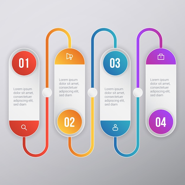 Diseño de plantilla de infografía