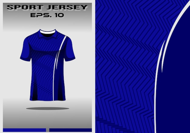 Diseño de plantilla de jersey deportivo de lujo