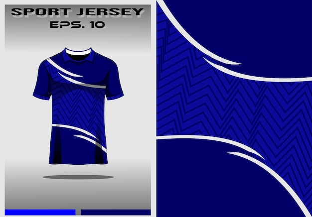 Diseño de plantilla de jersey deportivo de lujo