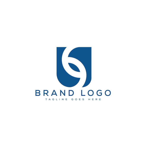 Diseño de la plantilla de letra vectorial del logotipo de los Estados Unidos para la marca
