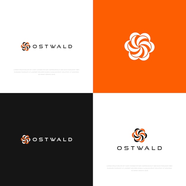 Diseño de plantilla de logo a color