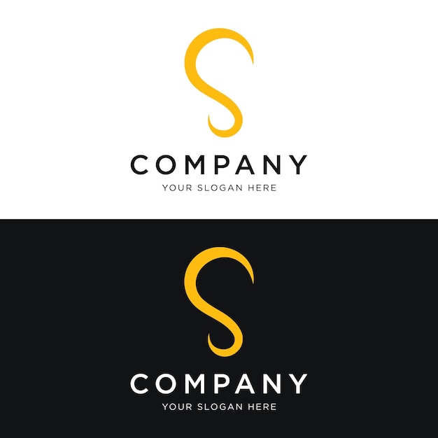 Diseño de plantilla de logotipo de bombilla simple con idea creativa