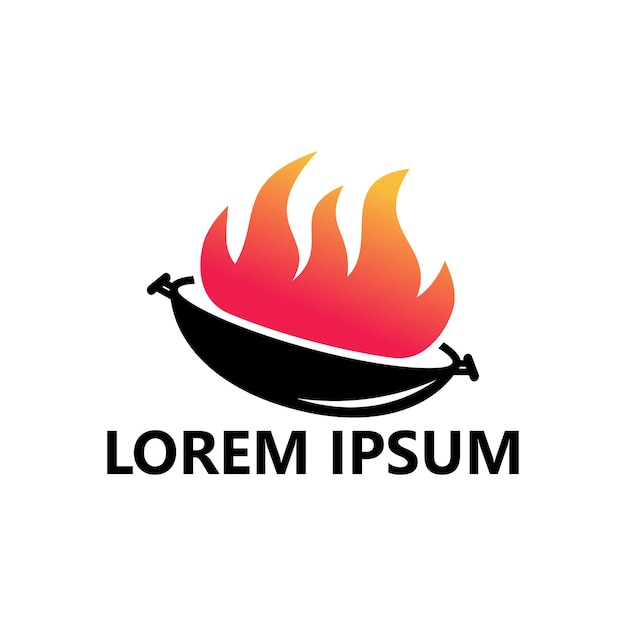 Diseño de plantilla de logotipo de cocina
