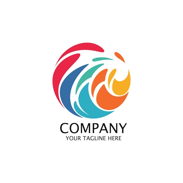 Diseño de plantilla de logotipo de empresa