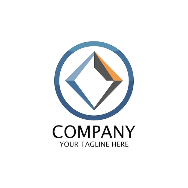 Diseño de plantilla de logotipo de empresa