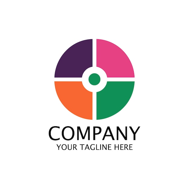 Diseño de plantilla de logotipo de empresa
