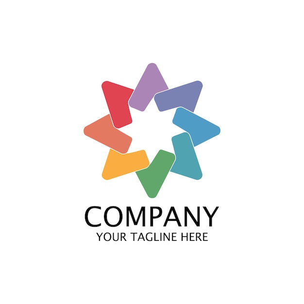 Diseño de plantilla de logotipo de empresa