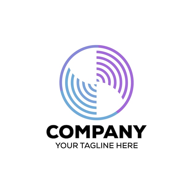 Diseño de plantilla de logotipo de empresa