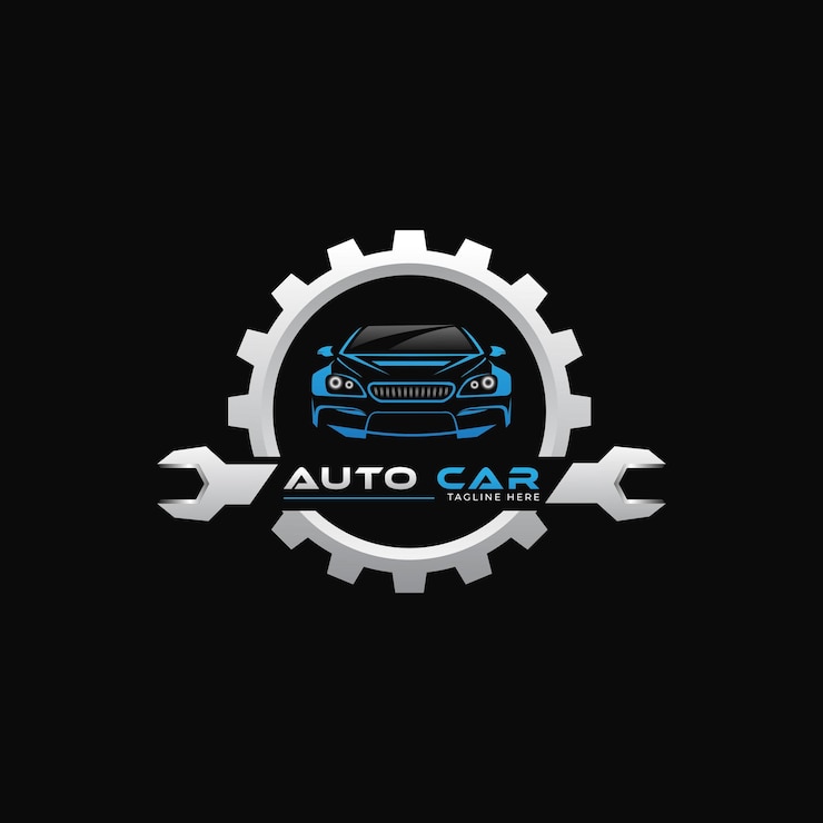 Vector diseño de plantilla de logotipo de reparación automática ilustración vectorial