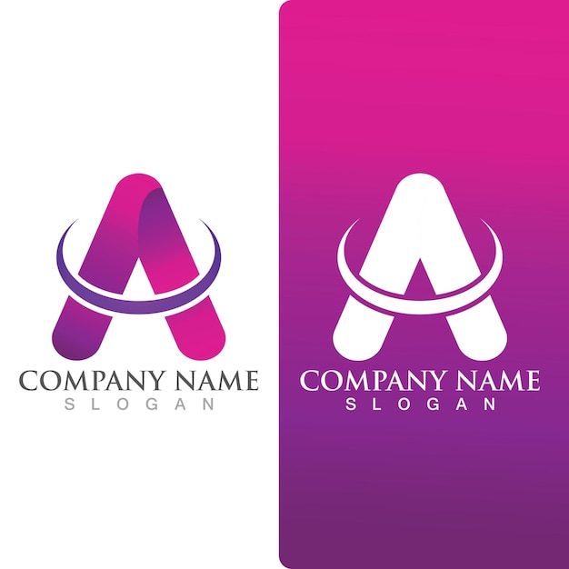 Un diseño de plantilla de logotipo