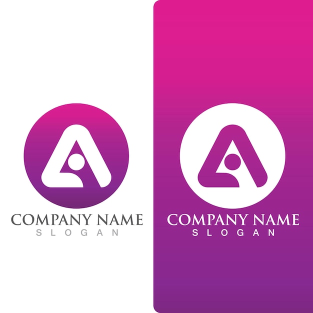 Un diseño de plantilla de logotipo