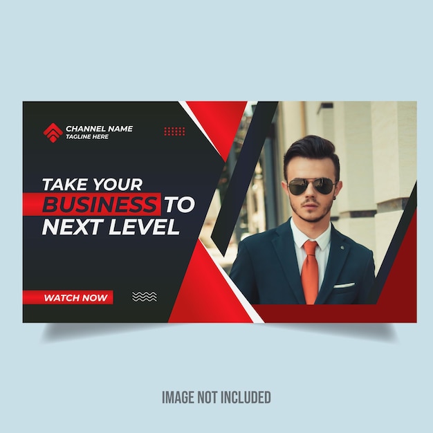 Diseño de plantilla de miniatura de youtube editable para videos de youtube  banner web banner de video y portada | Vector Premium