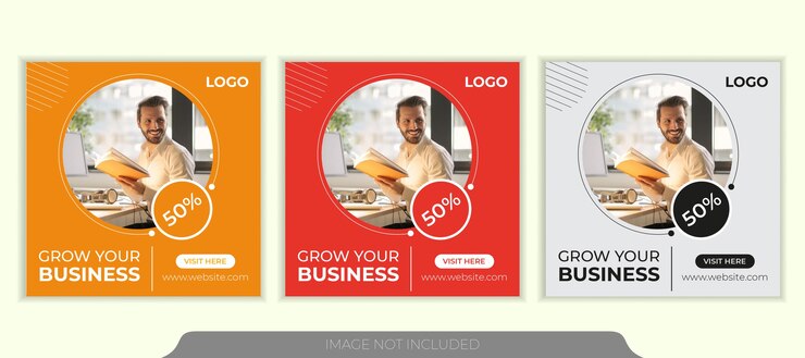 Diseño de plantilla de publicación de redes sociales de negocios corporativos.
