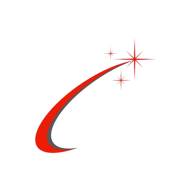 Diseño de la plantilla del símbolo del elemento vectorial del logotipo de la estrella