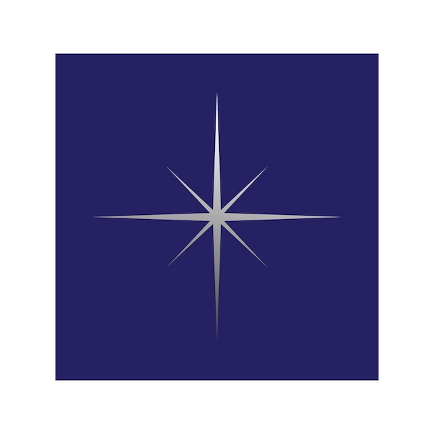 Vector diseño de la plantilla del símbolo del elemento vectorial del logotipo de la estrella