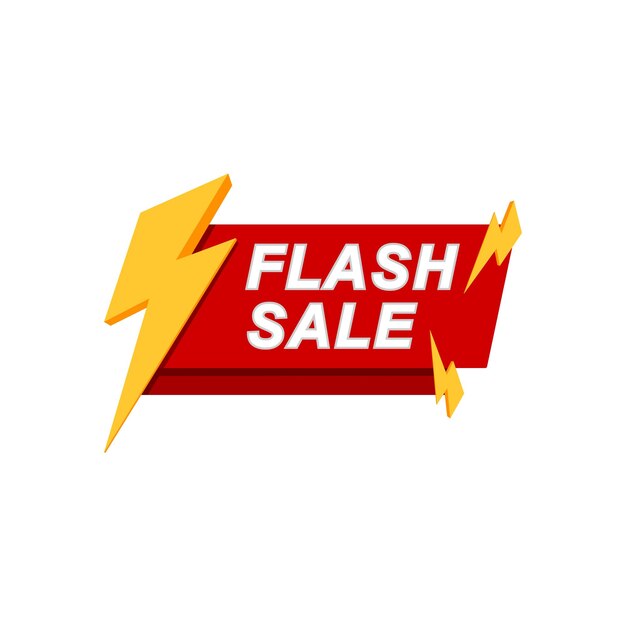 Diseño de plantilla de vector de evento de venta flash