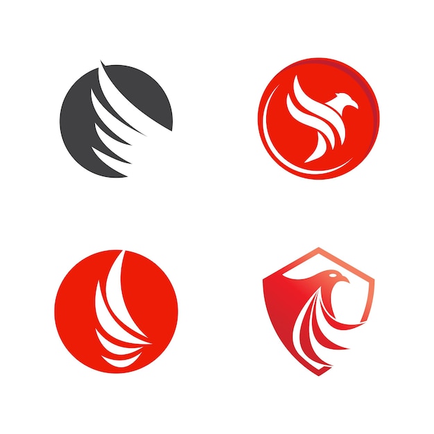 Diseño de plantilla de vector de logotipo de ilustración de pluma