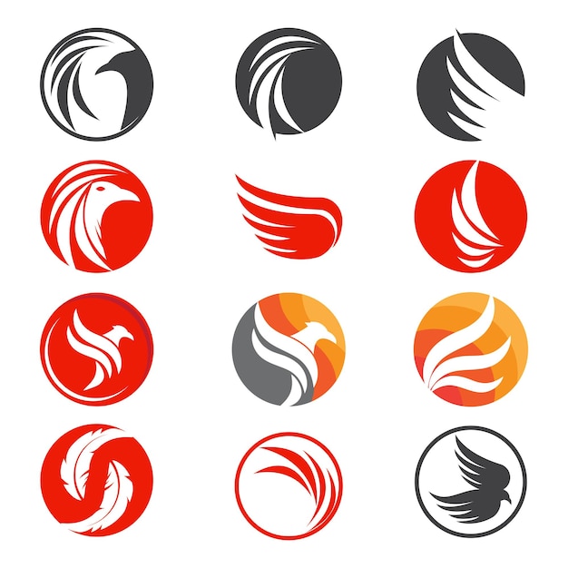 Diseño de plantilla de vector de logotipo de ilustración de pluma