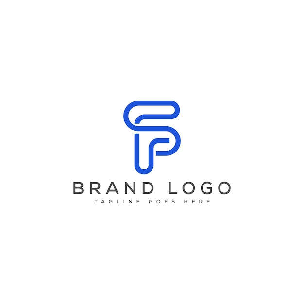 Diseño de plantilla vectorial de diseño de la letra F del logotipo para la marca