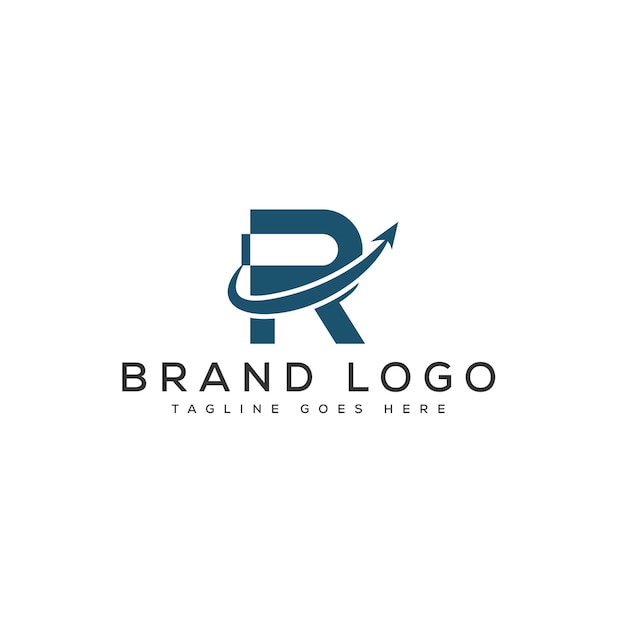 Diseño de plantilla vectorial de diseño de la letra R del logotipo para la marca
