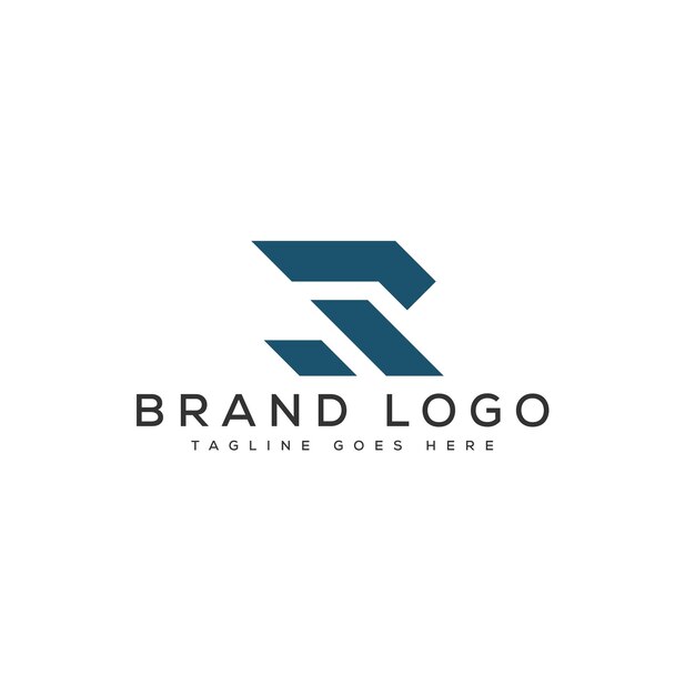 Diseño de plantilla vectorial de diseño de la letra R del logotipo para la marca