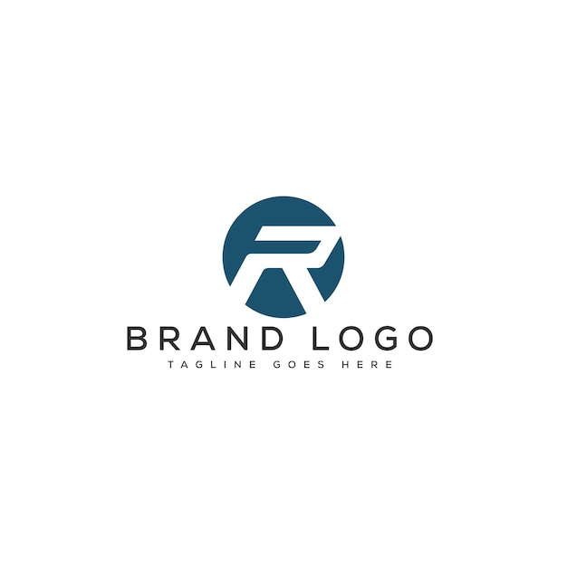 Diseño de plantilla vectorial de diseño de la letra R del logotipo para la marca