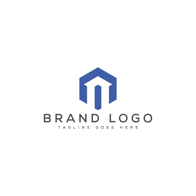 Un diseño de plantilla vectorial de diseño de letras de logotipo para la marca