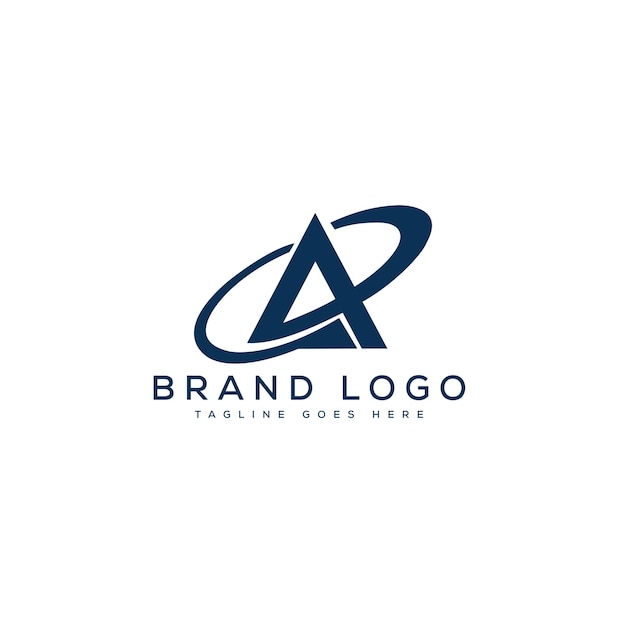 Un diseño de plantilla vectorial de diseño de letras de logotipo para la marca