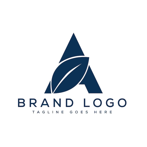 Un diseño de plantilla vectorial de diseño de letras de logotipo para la marca