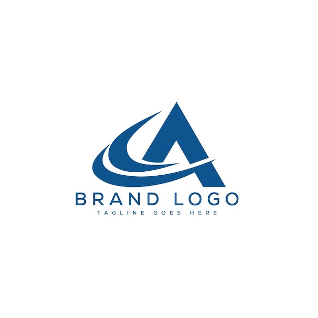 Un diseño de plantilla vectorial de diseño de letras de logotipo para la marca