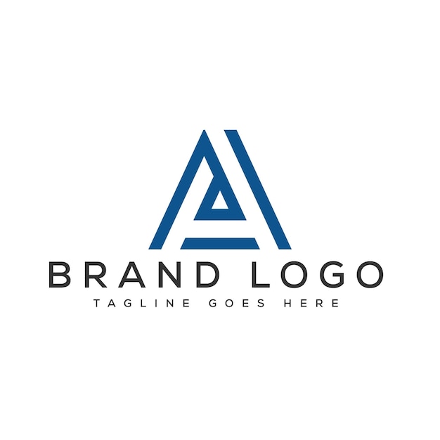 Un diseño de plantilla vectorial de diseño de letras de logotipo para la marca