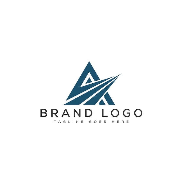 Un diseño de plantilla vectorial de diseño de letras de logotipo para la marca