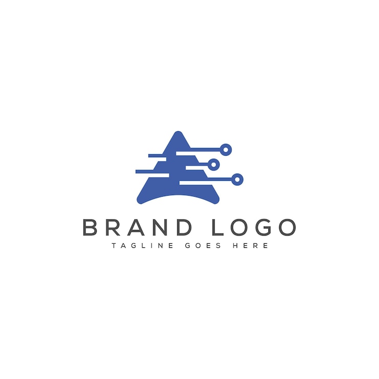 Vector un diseño de plantilla vectorial de diseño de letras de logotipo para la marca
