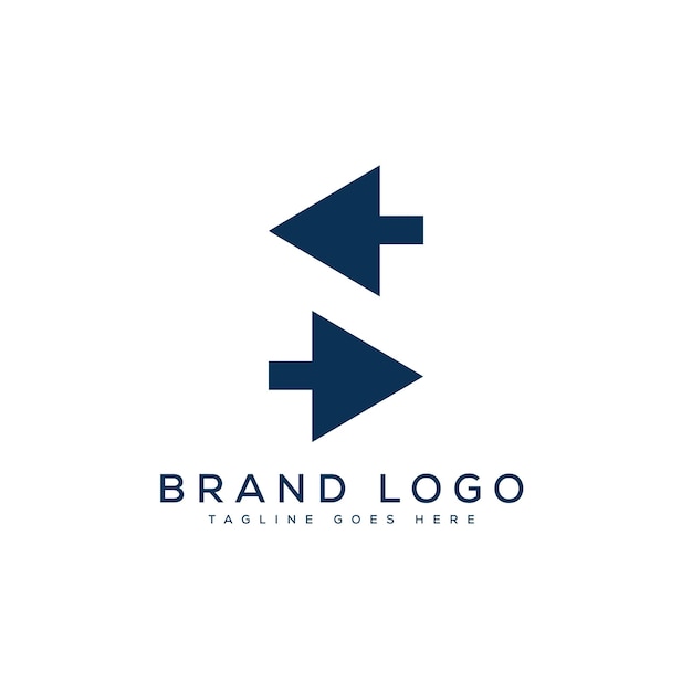 Diseño de plantilla vectorial de diseño de logotipo de letra N para la marca