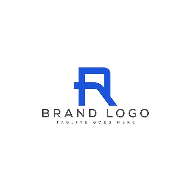 Diseño de plantilla vectorial de diseño de logotipo de la letra R para la marca