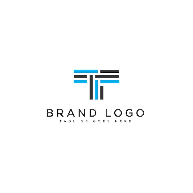 Diseño de plantilla vectorial de diseño de logotipo de la letra T para la marca