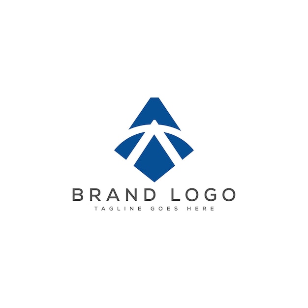 Un diseño de plantilla vectorial de diseño de logotipo para la marca