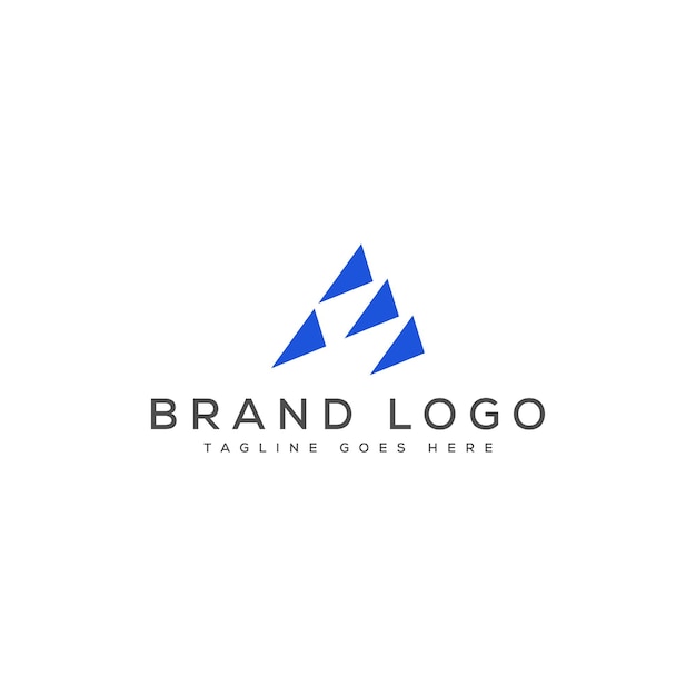 Un diseño de plantilla vectorial de diseño de logotipo para la marca