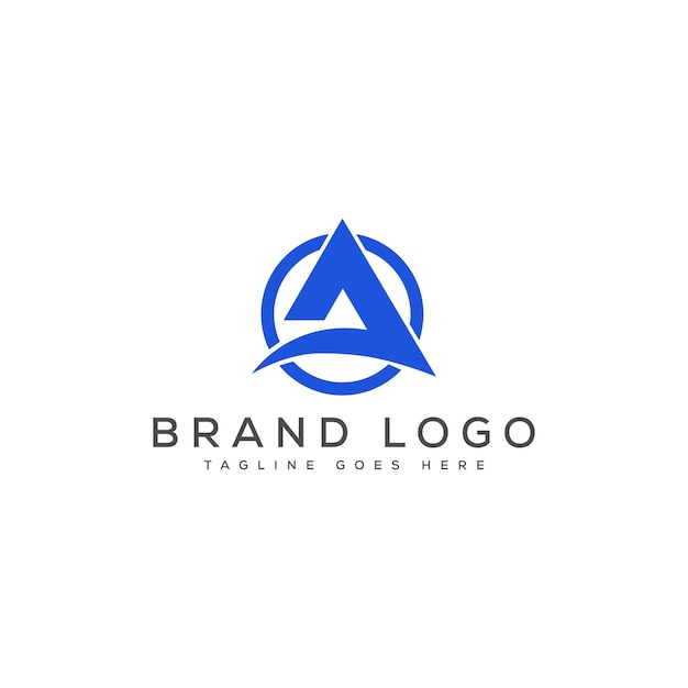 Un diseño de plantilla vectorial de diseño de logotipo para la marca