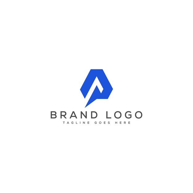 Un diseño de plantilla vectorial de diseño de logotipo para la marca