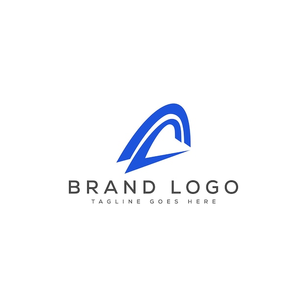 Un diseño de plantilla vectorial de diseño de logotipo para la marca