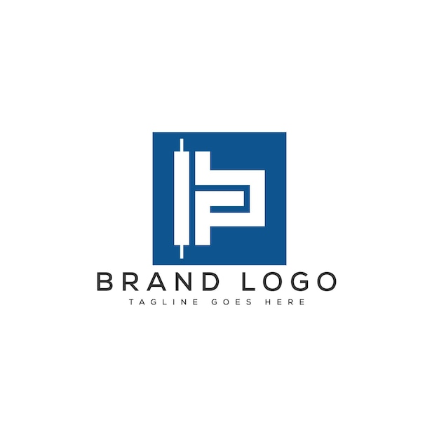 Diseño de plantilla vectorial de la letra B del logotipo para la marca