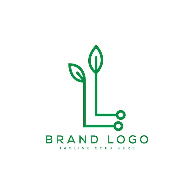 Diseño de plantilla vectorial de letra del logotipo LL para la marca
