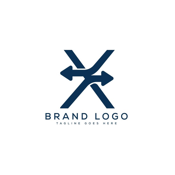 Vector diseño de plantilla vectorial de la letra x del logotipo para la marca