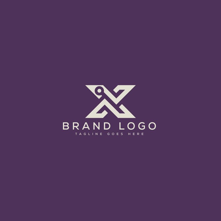Vector diseño de plantilla vectorial de la letra x del logotipo para la marca