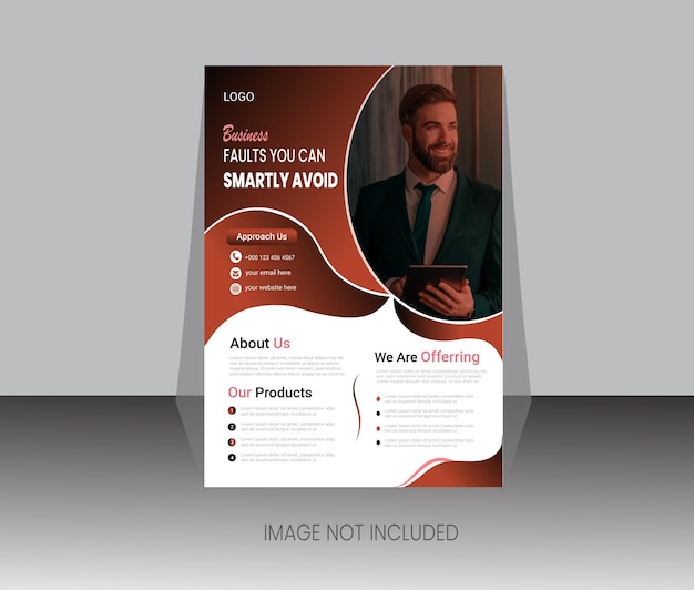 Diseño de plantilla de volante de venta corporativa de vector gratuito
