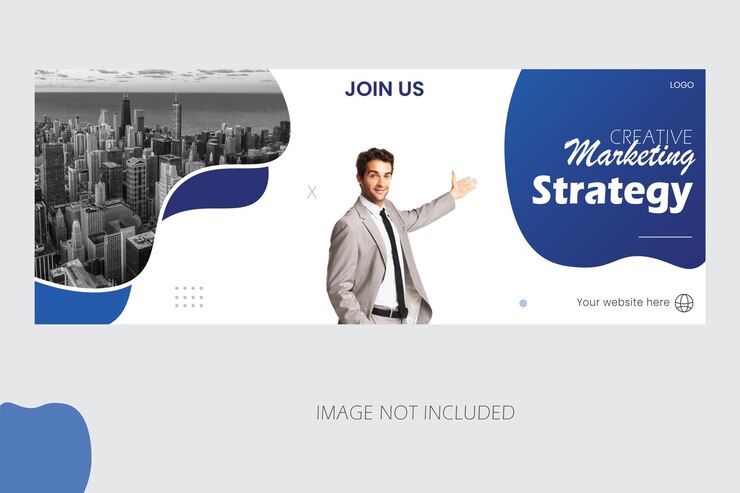 Diseño de plantillas de banners de marketing digital de EPS en Facebook