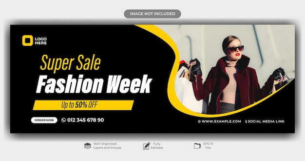Diseño de plantillas de banners web promocionales para anuncios de venta