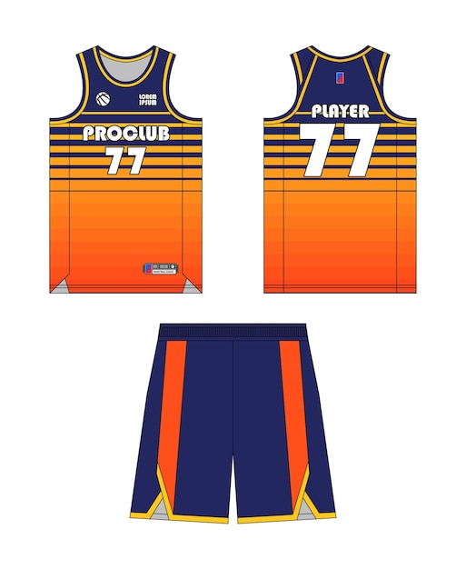 Diseño de plantillas de camisetas de baloncesto Diseño de maquetas de uniformes de baloncestro Diseño de prendas de vestir deportivas de sublimación