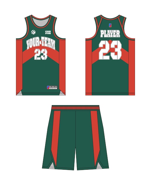 Diseño de plantillas de camisetas de baloncesto diseño de maquetes de uniformes de balancete diseño de sublimación vectorial diseño de prendas deportivas ideas de camisas de balonceto